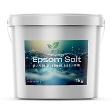 1kg Sale di Epsom | Solfato di Magnesio | Qualità Alimentare | Secchio 1kg