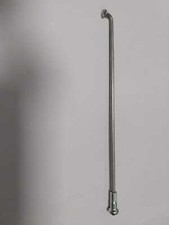 4 Raggi zincati con nipless Ø 3 per ruota cerchio moto  ciclo testa 90°