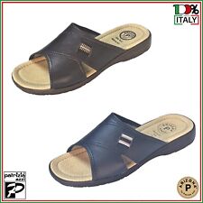 Ciabatte Uomo Soletta in Vera Pelle Arizona by Patrizia Azzi 7333 Made in Italy