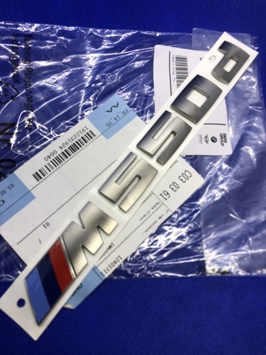 Logo badge bmw m550d e60 - logo,