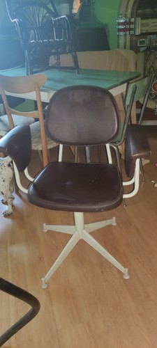 Sedia girevole stile bbpr - sedia,