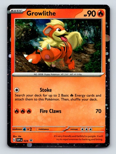 Base growlithe attacco - hp, 90