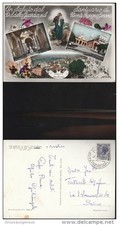 1305) SANTUARIO MADONNA DELLA GUARDIA MONTE FIGOGNA VEDUTINE VIAGGIATA 1959