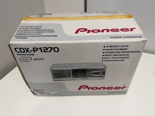Pioneer cdx p1270 cambio - pioneer, cd