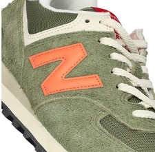 New Balance 574 BGR DARK OLIVE  GREEN scarpa uomo verde TAGLIA 41.5 EU