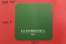 Cartellini abbigliamento Frosinone 70x70 pz. 2000 paga in 3 rate con Klarna