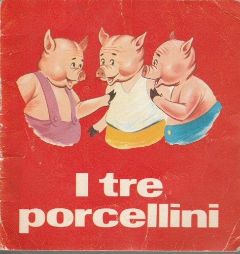 Tre porcellini collana - i,