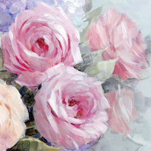 Tovaglioli carta rosa julia - carta,