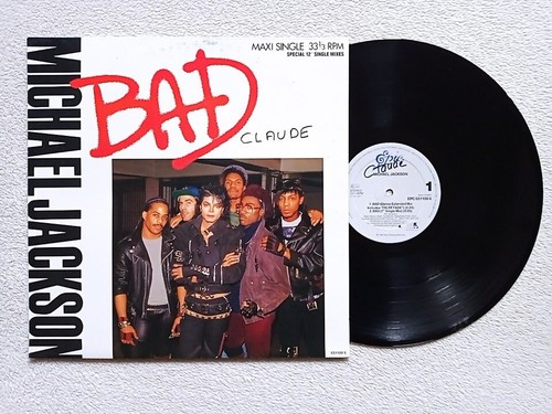Maxi 45t michael jackson bad - michael,