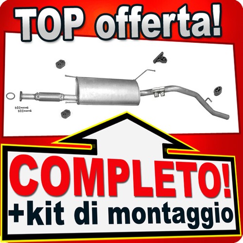 Silenziatore posteriore per - silenziatore,