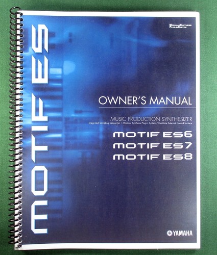 Yamaha motif es6 es7 es8 - motif,