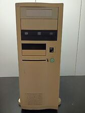 Vintage Beige Pentium Era Retro Gaming ATX Big Tower PC Case - SOLO CASE
