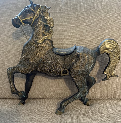 Vintage brass metal gilded - vintage,