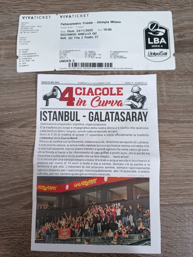 Biglietto basket ticket - biglietto,