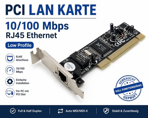 Scheda rete pci 10 - 🔥,