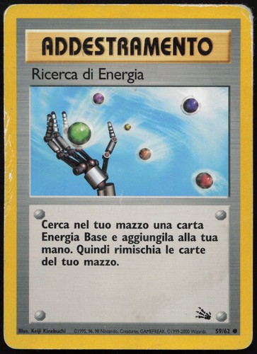 Ricerca energia non holo - ricerca, di