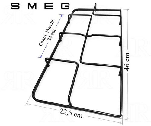 Griglia smeg fuochi - smeg, 2