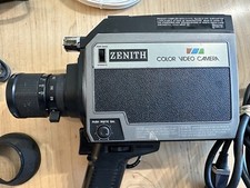 Videocamera Zenith Color 1981
