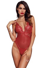 Club Top Body aperto Ricamo