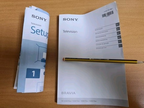 Manuate sony bravia kd - manuate,