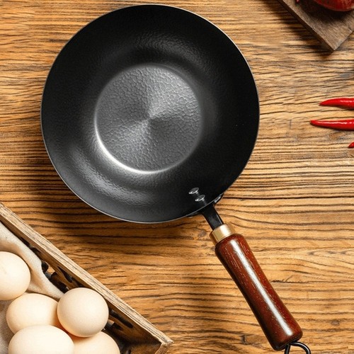 Padella wok ghisa cm e - in,