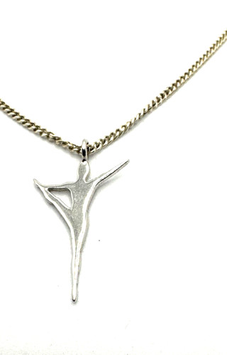 925 argento collana - 925, con