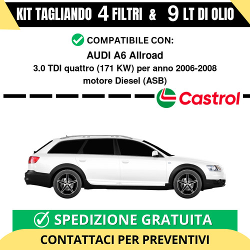 Tagliando per audi allroad - audi, a6