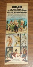 Rara Pubblicità BIG JIM Big