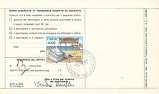 PACCO ORDINARIO (MOD. 258 DUPLICATO BOLLETTINO SPEDIZ) AFFR. £ 4000 VIAREGGIO IS