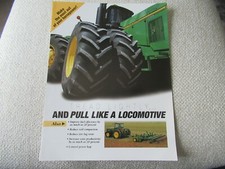 depliant trattore John Deer