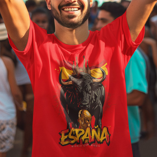 Shirt spagna 2026 - t-shirt, mondiali