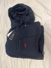 piumino polo ralph lauren taglia M colore blu, nuovo con cartellino, buon affare