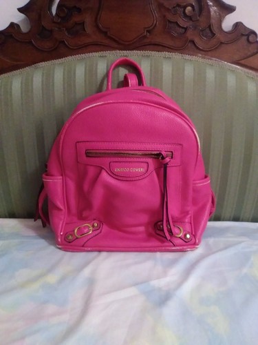 Vendo uno zaino pelle - pelle, rosa