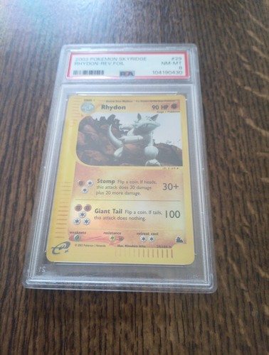 Pokémon tcg rhydon skyridge - pokémon,