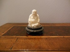 STATUETTA BUDDHA IN AVORIO, HIVORY BUDDHA STATUETTE