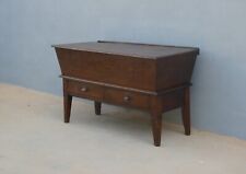 Mobile madia in legni misti con piano apribile, primi '900 - L 135 cm!