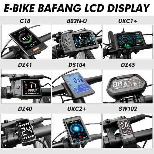 Schermo lcd intelligente ebike - schermo,