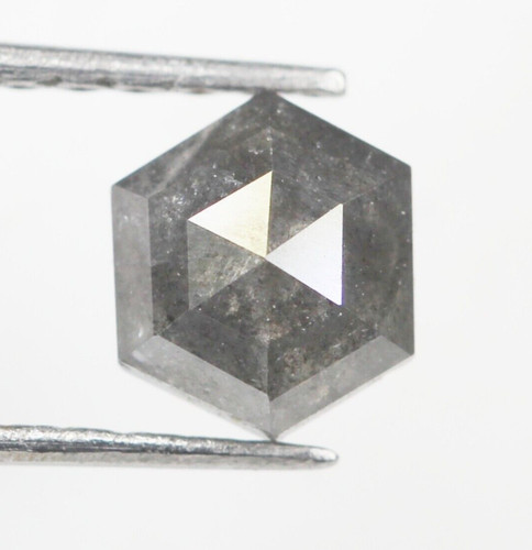 Diamante nero grigio naturale - grigio,
