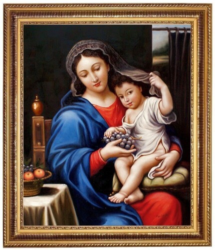 Quadro olio vergine dell - quadro, dell'uva
