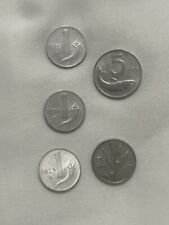 Lotto Monete Rare. Una Lira, 2 Lire e 5 Lire Repubblica Italiana 1953 1954 1955