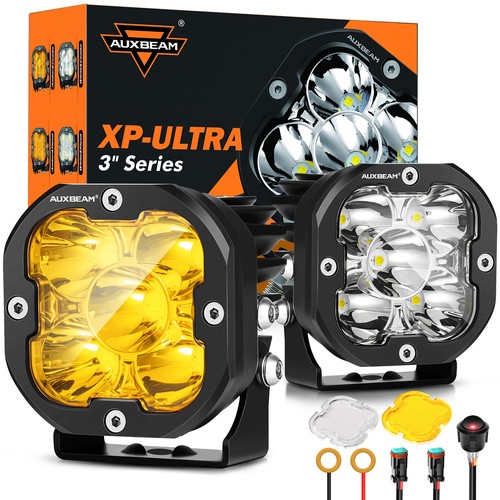 Auxbeam 2pcs luci - 3",