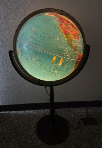 Vintage 1984 scan globe - 1984, scan-globe