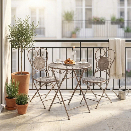 Set bistrot metallo - set,