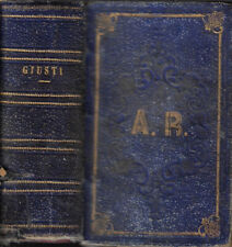 Le poesie. . Giuseppe Giusti