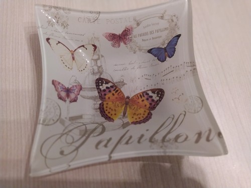Ciotolina vetro papillon - ciotolina,