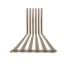 CUSCINO IMBOTTITO PER SDRAIO MARE ARTIGIANALE E SFODERABILE- Materassino 165x50