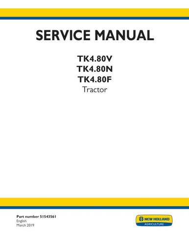 New holland tk4 80v - new,