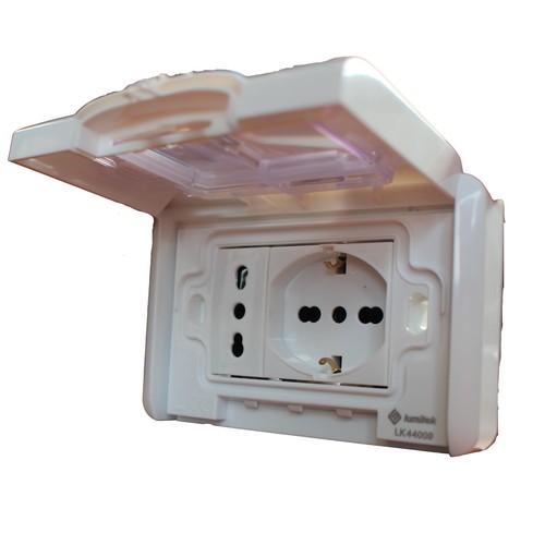 Kit schuko polivalente presa - polivalente,