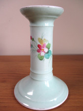 Candeliere floreale porcellana