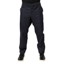 Pantaloni PT01 blu scuro vita